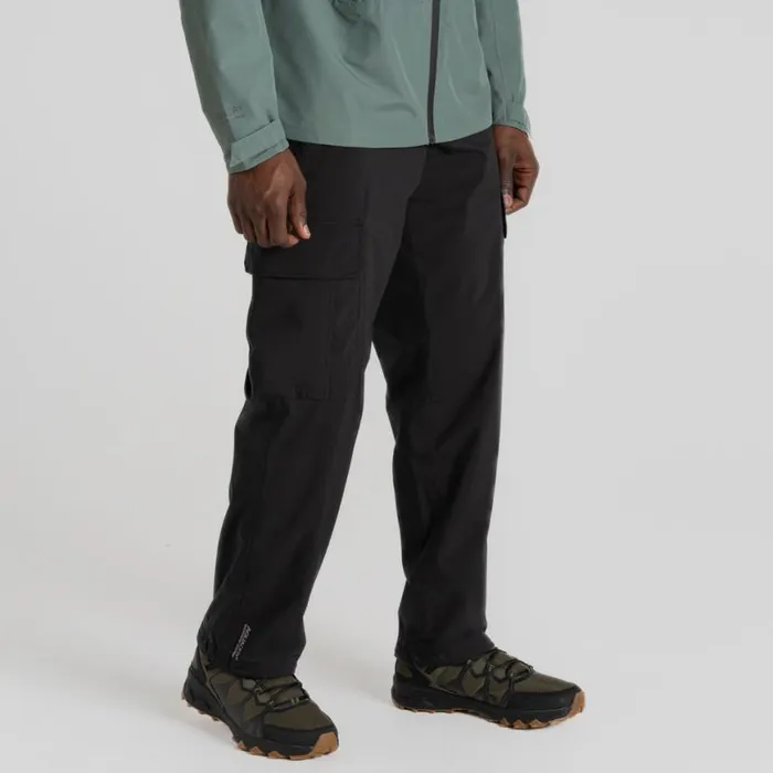 Mens Waterproof Trousers Craghoppers Indus Waterproof Cargo Trouser Black Mens Waterproof Trousers Craghoppers Indus Waterproof Cargo Trouser Black