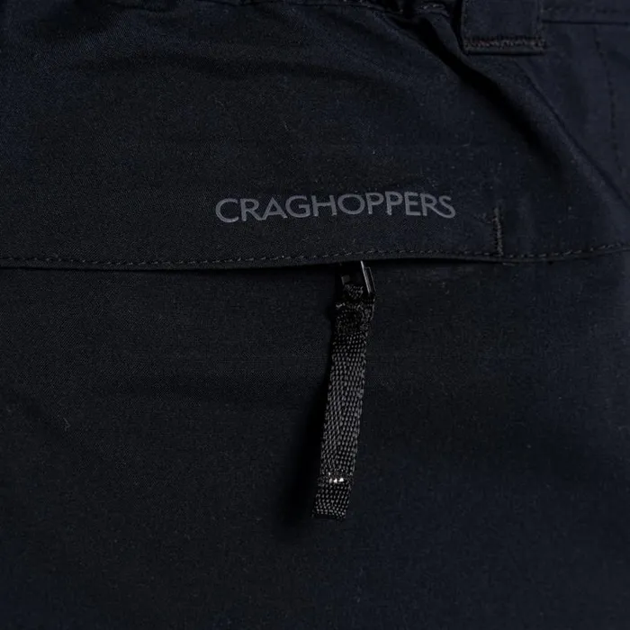 Mens Waterproof Trousers Craghoppers Nogales GoreTex Trousers Black Mens Waterproof Trousers Craghoppers Nogales GoreTex Trousers Black