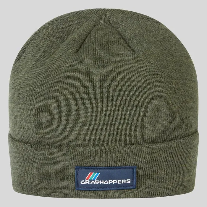 MensWomens Hats Craghoppers Archive II Beanie Dark Fern MensWomens Hats Craghoppers Archive II Beanie Dark Fern
