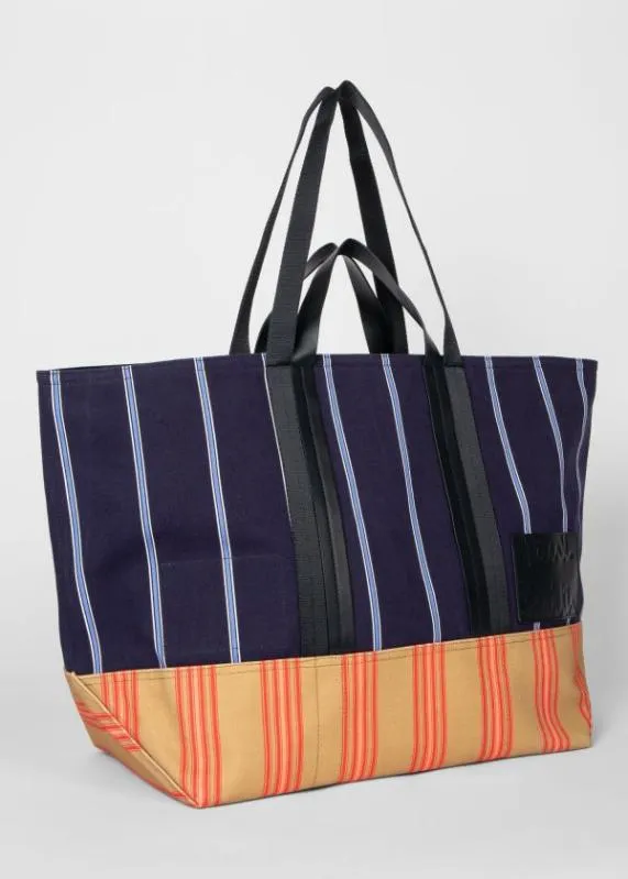 MensWomens Reversible Cotton Tote Bag Paul Smith Bags MensWomens Reversible Cotton Tote Bag Paul Smith Bags