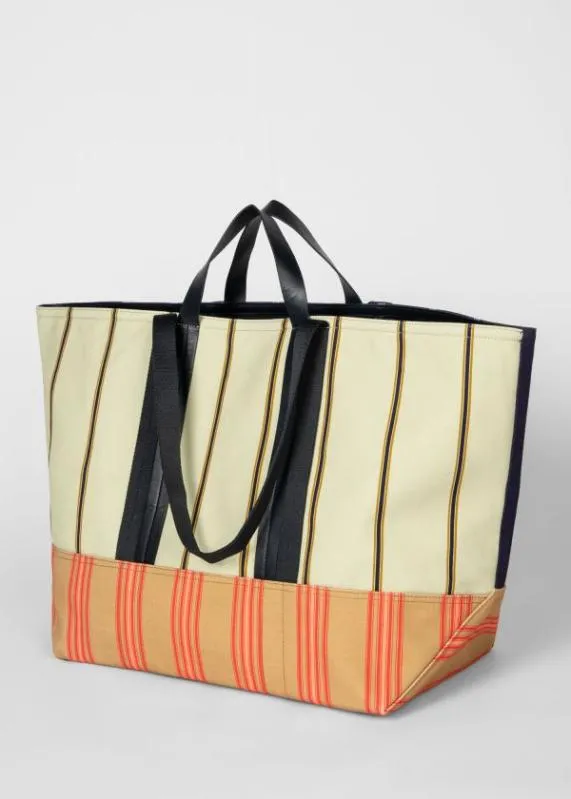 MensWomens Reversible Cotton Tote Bag Paul Smith Bags MensWomens Reversible Cotton Tote Bag Paul Smith Bags