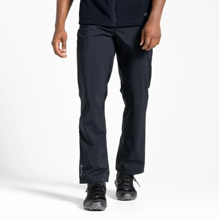 MensWomens Walking Trousers Craghoppers Expert GoreTex Trousers Black