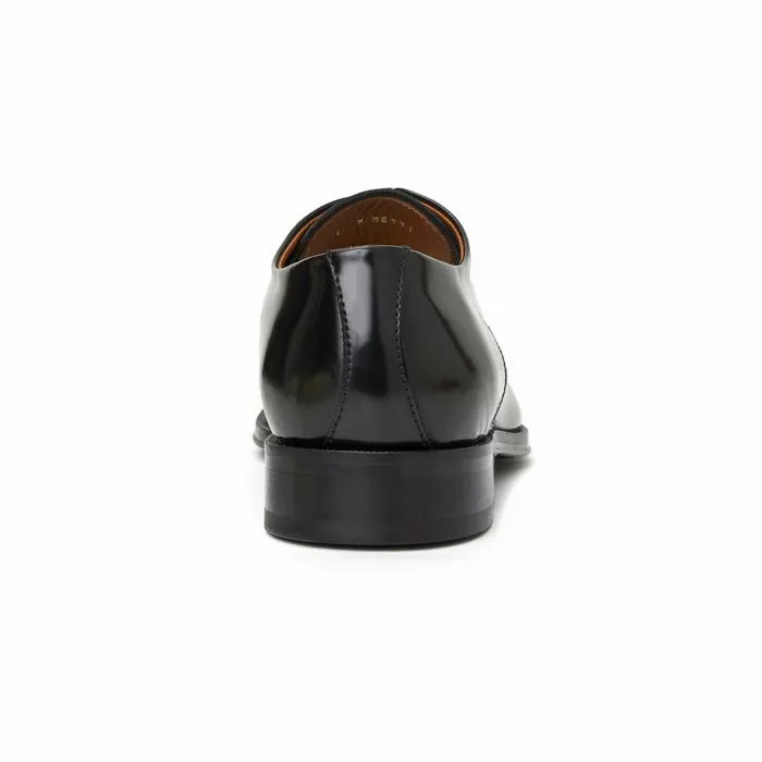 Metti Derby Black Leather Men Bruno Magli Laceups and Oxfords