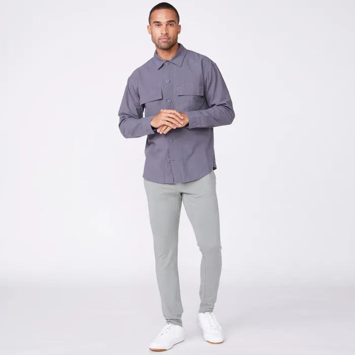 MONROW Men039s Shirt Jacket 8211 Men