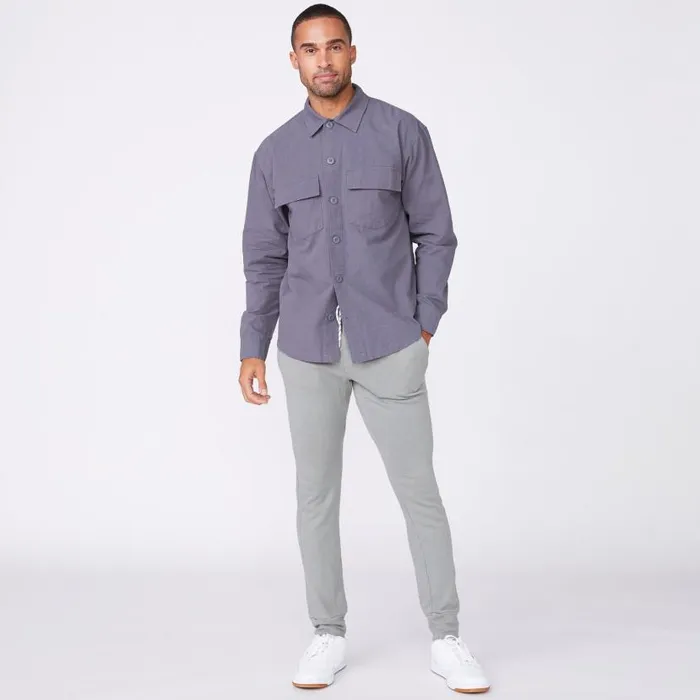 MONROW Men039s Shirt Jacket 8211 Men