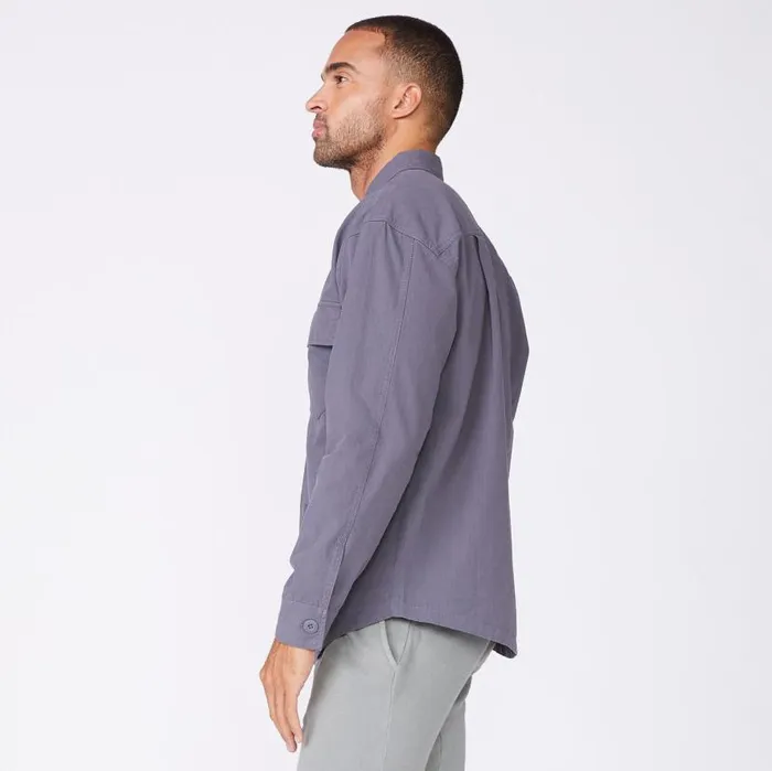MONROW Men039s Shirt Jacket 8211 Men