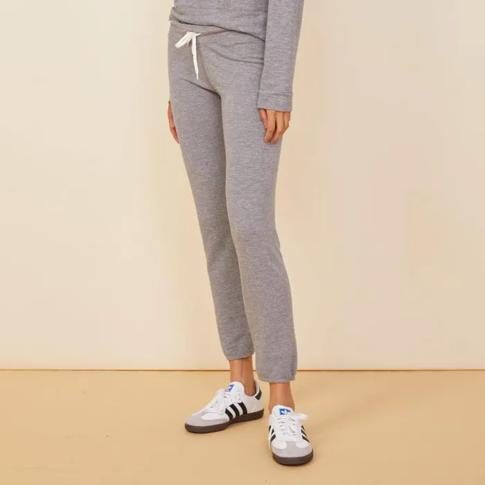 MONROW Sweats Supersoft Vintage Sweats 8211 Dark Heather 8211 Women MONROW Sweats Supersoft Vintage Sweats 8211 Dark Heather 8211 Women