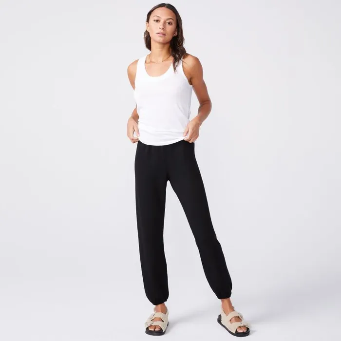 MONROW Tanks Cotton Modal Narrow Tank 8211 White Color 8211 Women MONROW Tanks Cotton Modal Narrow Tank 8211 White Color 8211 Women