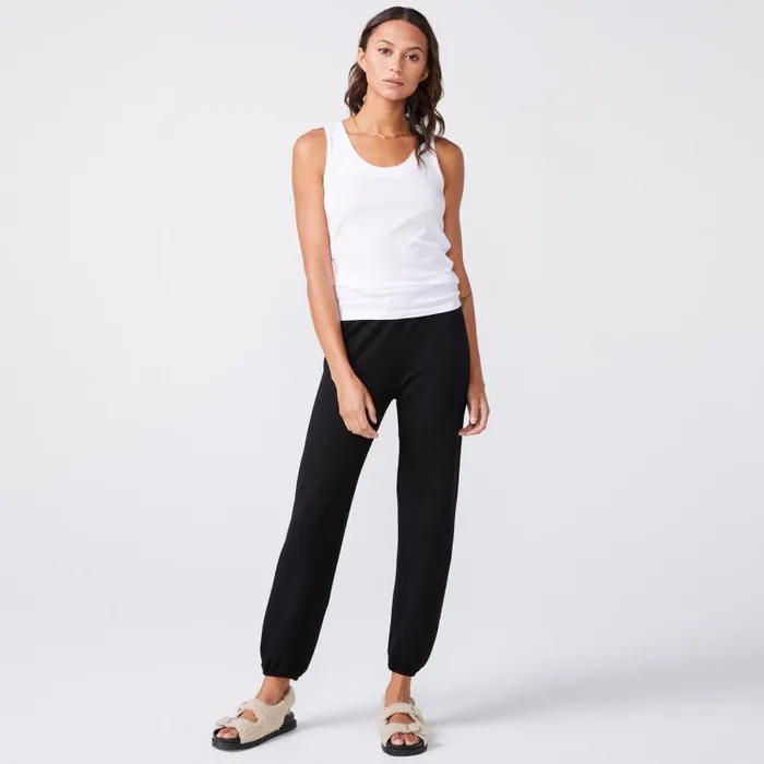 MONROW Tanks Cotton Modal Narrow Tank 8211 White Color 8211 Women MONROW Tanks Cotton Modal Narrow Tank 8211 White Color 8211 Women