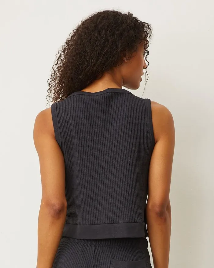 MONROW Tanks Waffle Boxy Tank 8211 Women MONROW Tanks Waffle Boxy Tank 8211 Women