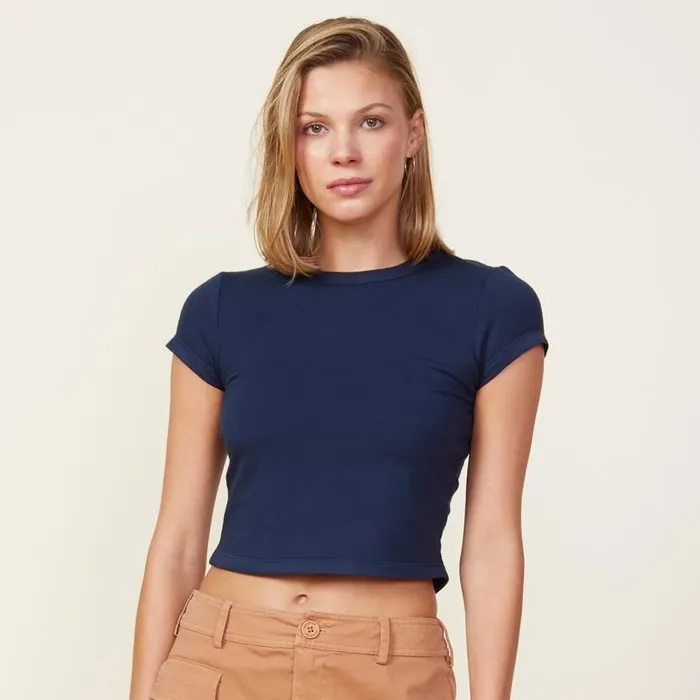 MONROW Tees Fleece Mini Crew 8211 Women