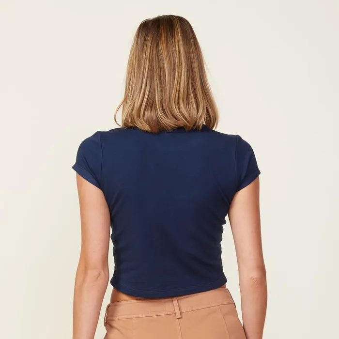 MONROW Tees Fleece Mini Crew 8211 Women MONROW Tees Fleece Mini Crew 8211 Women