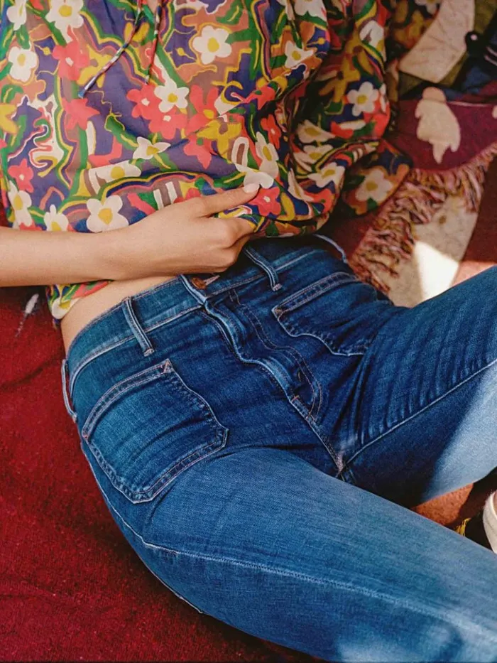 Mother Denim Bootcut The Patch Pocket Insider Flood Wash On Your Left 8211 Women