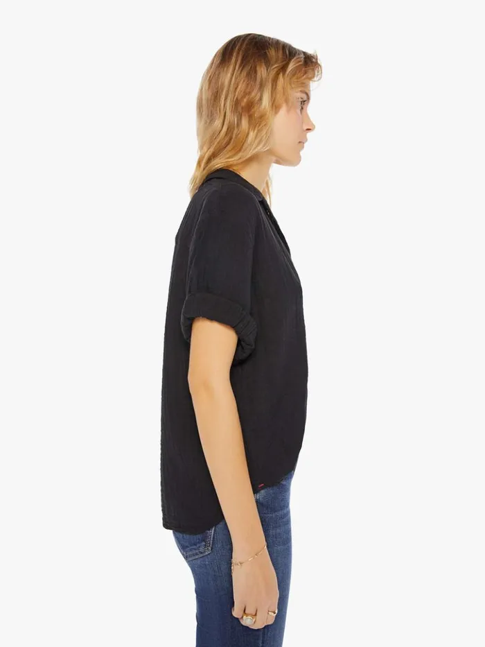 Mother Denim Cruz Shirt Black 8211 Women