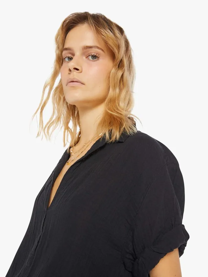 Mother Denim Cruz Shirt Black 8211 Women