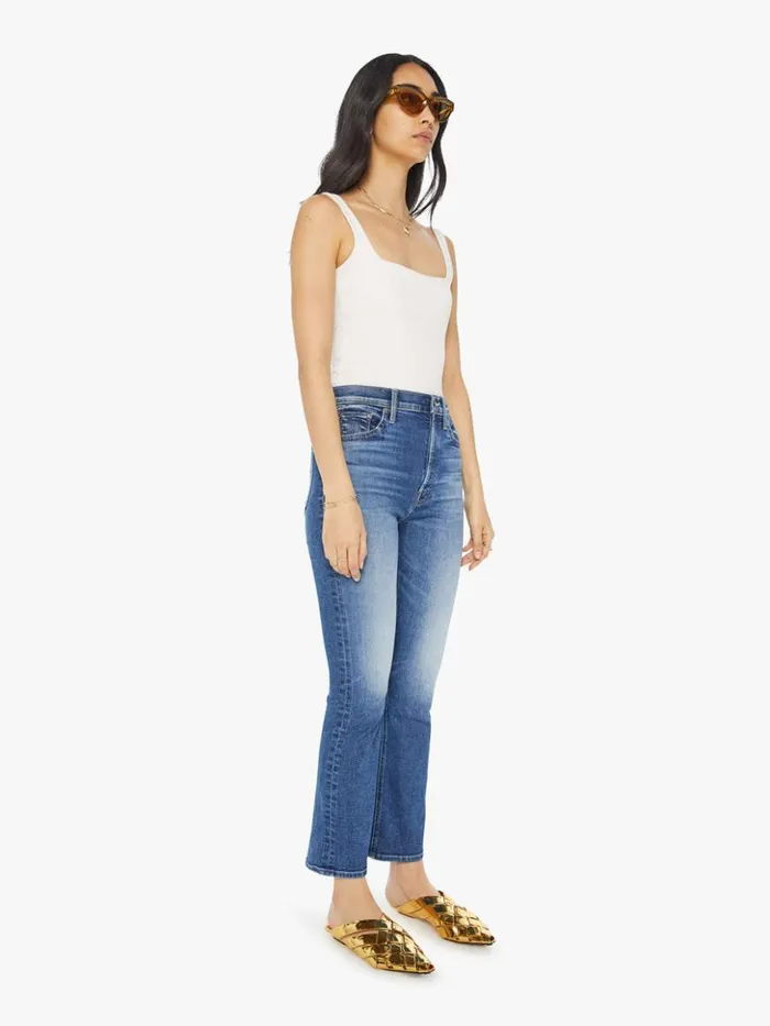 Mother Denim Flare The Tripper Flood Wash Sixth Sense 8211 Women