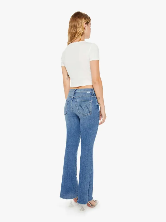 Mother Denim Petites Petites The Lil039 Weekender Fray Wash A Groovy Kind Of Love 8211 Women