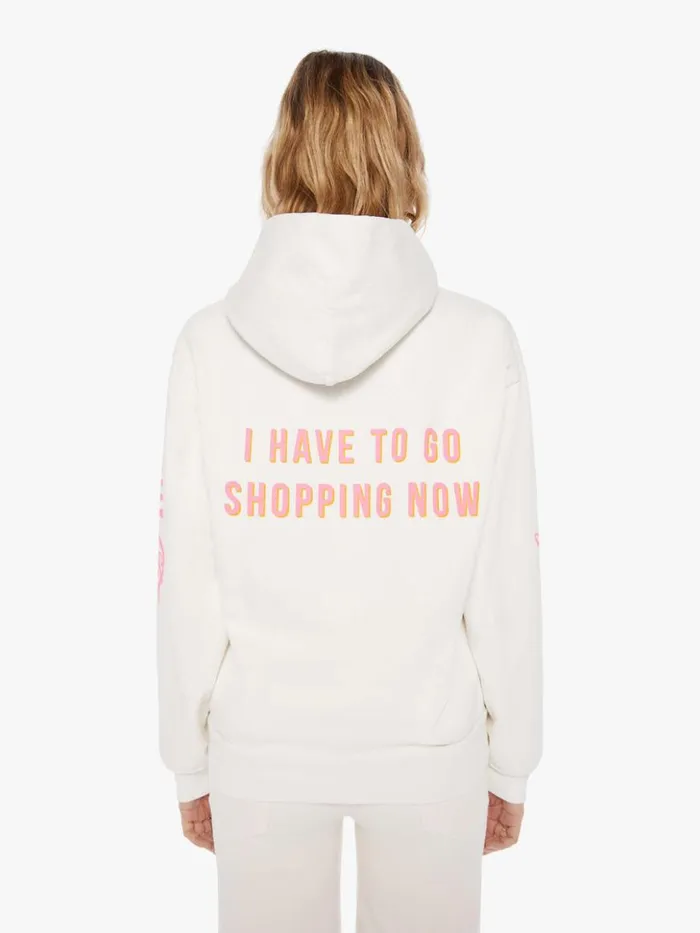 Mother Denim Pretty Pullover Hoodie White 8211 Women