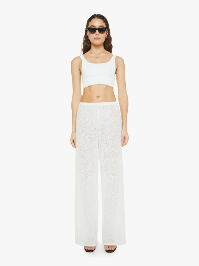 Mother Denim Pull On Pants White 8211 Women