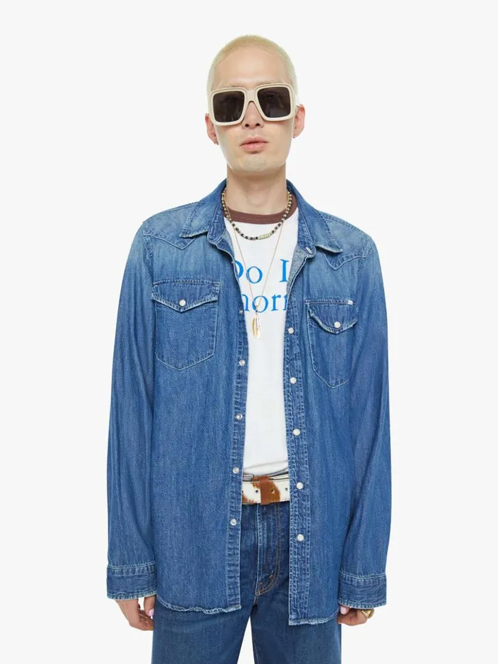 Mother Denim Shirts The City Slicker Now That You Mention It 8211 Men