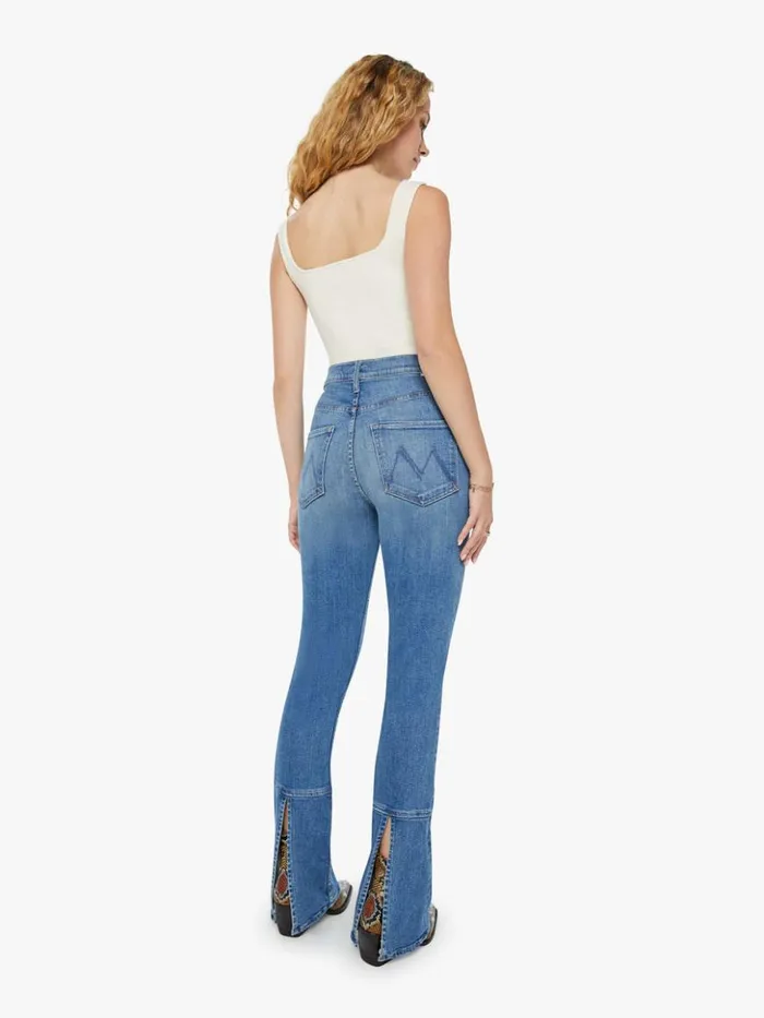 Mother Denim Skinny The Outlaw Wedge Heel Wash Monkey In The Middle 8211 Women