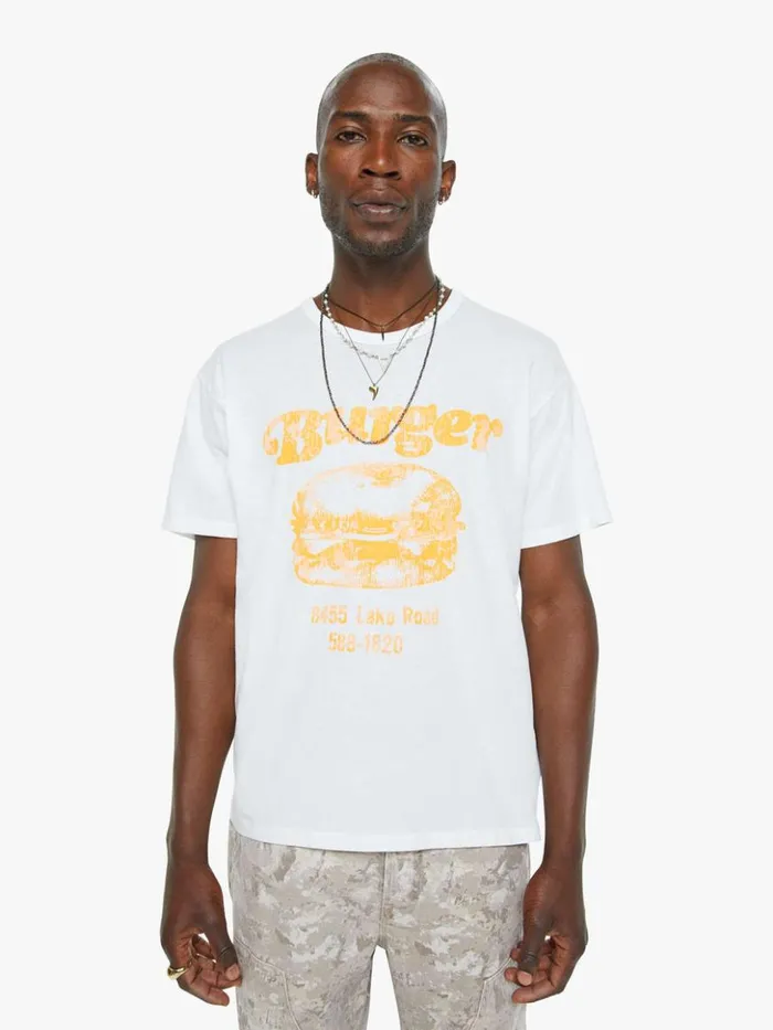 Mother Denim Tees The Lowdown Burger 8211 Men