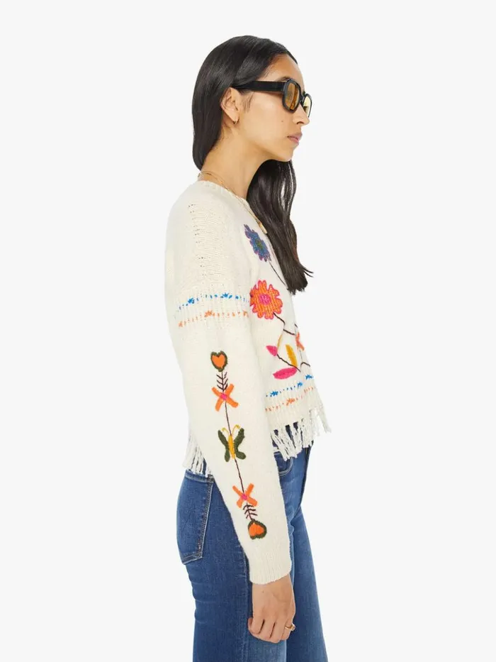 Mother Denim The Itsy Jumper Fringe Little Trinket 8211 Women