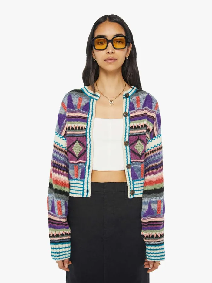 Mother Denim The Soaring High Cardigan Flying Flags 8211 Women