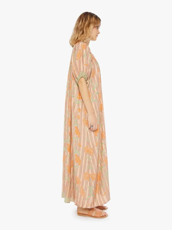 Mother Denim Vivi Dress Chamomile Apricot 8211 Women