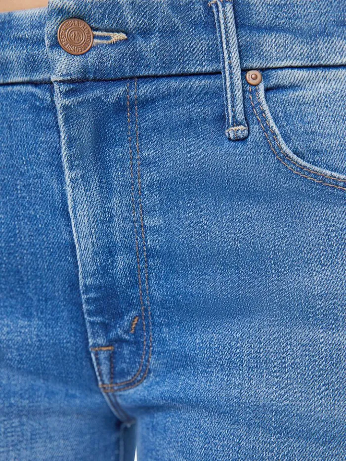 Mother Denim Wide Leg Petites The Lil039 Roller Fray Wash Work Hard Play Hard 8211 Women