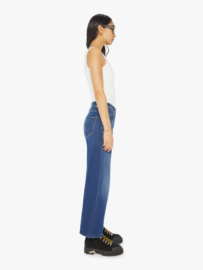 Mother Denim Wide Leg The Dodger Ankle Wash On Your Left 8211 Women