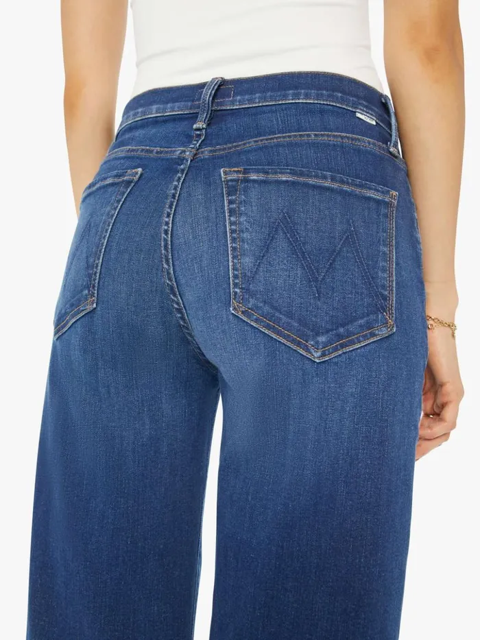 Mother Denim Wide Leg The Dodger Ankle Wash On Your Left 8211 Women