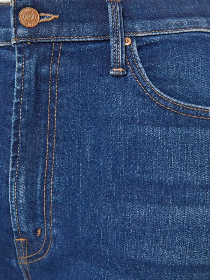 Mother Denim Wide Leg The Dodger Ankle Wash On Your Left 8211 Women