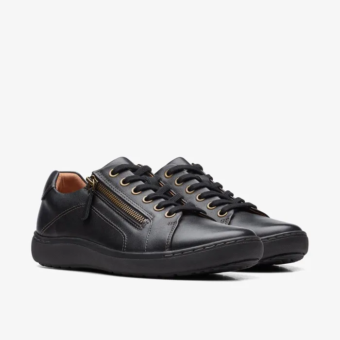 Nalle Lace BlackBlack Women Clarks Sneakers