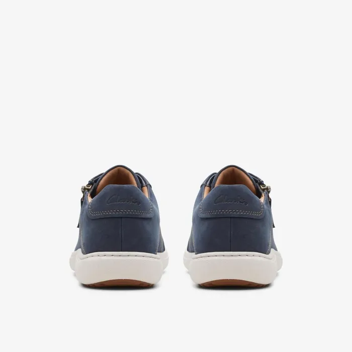 Nalle Lace Navy Nubuck Women Clarks Sneakers