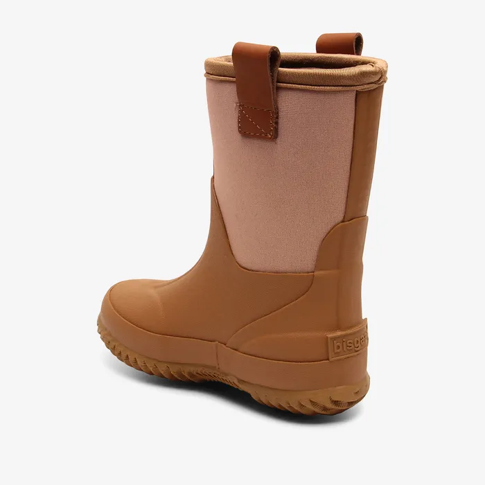 neo thermo nude Rose KIDS Rubber boots bisgaardshoes