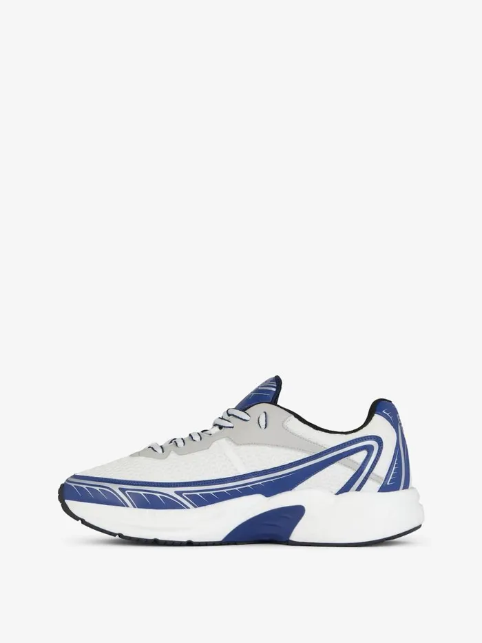 Nfnty52 Sneakers In Synthetic Leather And Mesh Navywhite Men Givenchy Sneakers