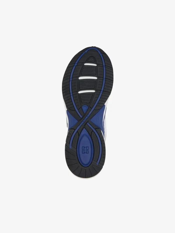 Nfnty52 Sneakers In Synthetic Leather And Mesh Navywhite Men Givenchy Sneakers
