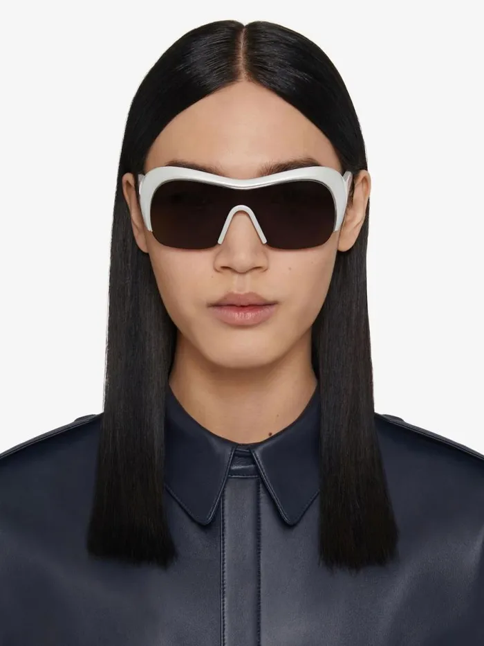 Night Bird Unisex Injected Sunglasses White WomenMen Givenchy Sunglasses