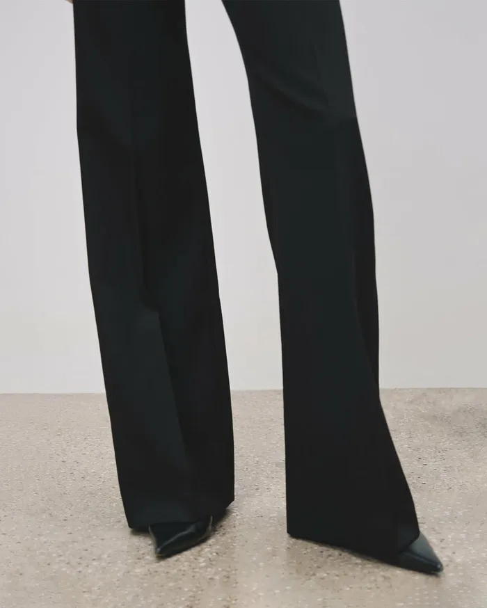Nili Lotan ARIELLE PANT Black Women Pants and Shorts
