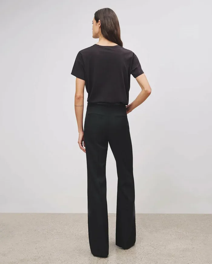 Nili Lotan ARIELLE PANT Black Women Pants and Shorts