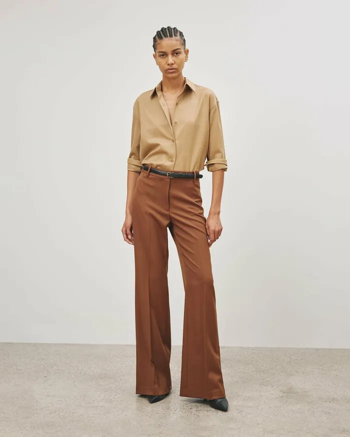 Nili Lotan ARIELLE PANT Black Women Pants and Shorts