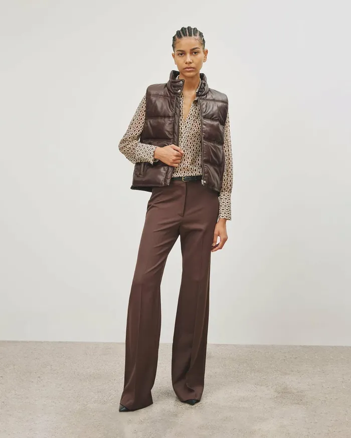 Nili Lotan ARIELLE PANT Black Women Pants and Shorts