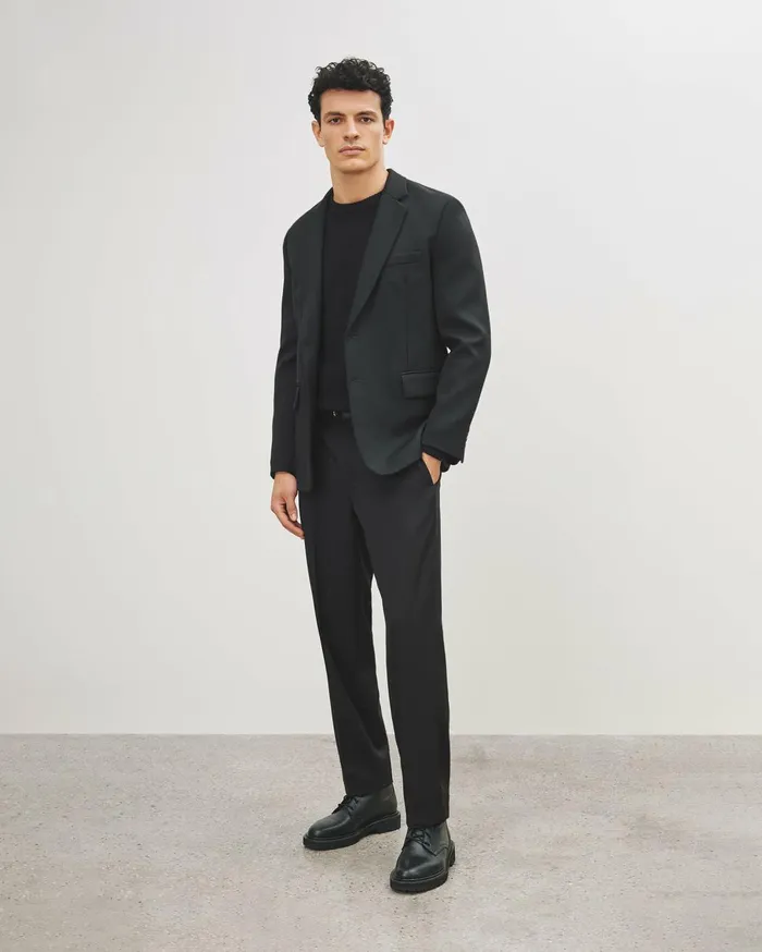 Nili Lotan DALINIO PANT Dark Navy Men Pants and Shorts