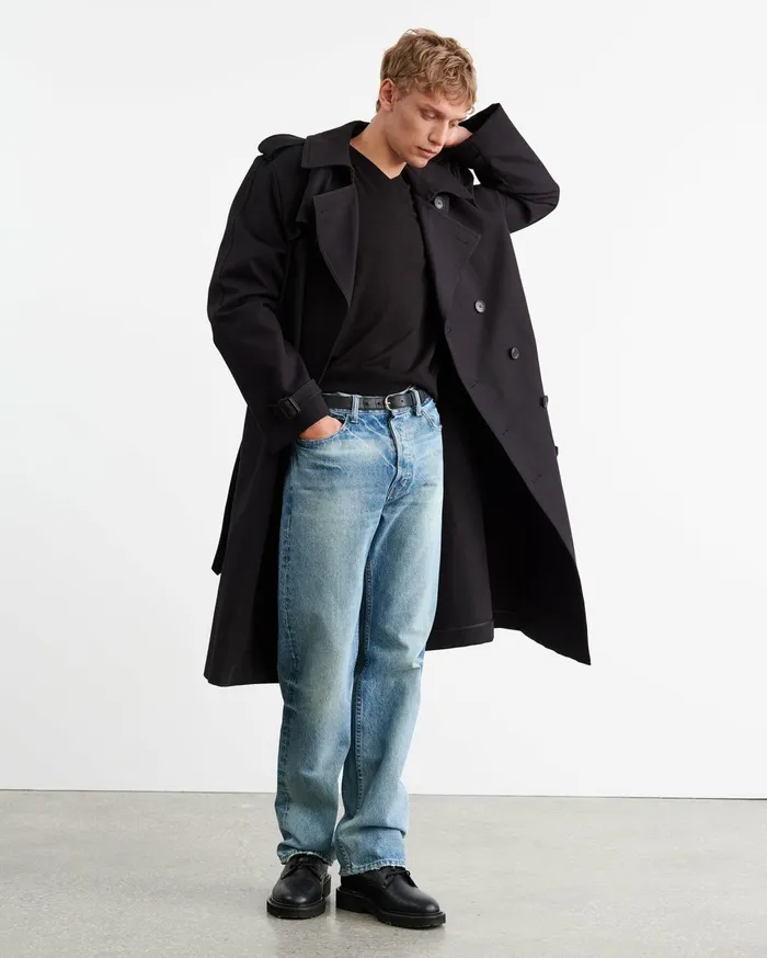 Nili Lotan DAX SWEATER Black Men Sweaters