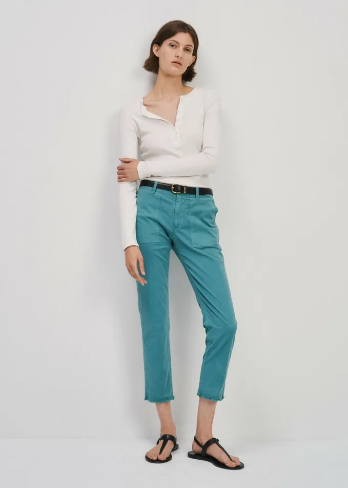 Nili Lotan JENNA PANT Stone Women Pants and Shorts
