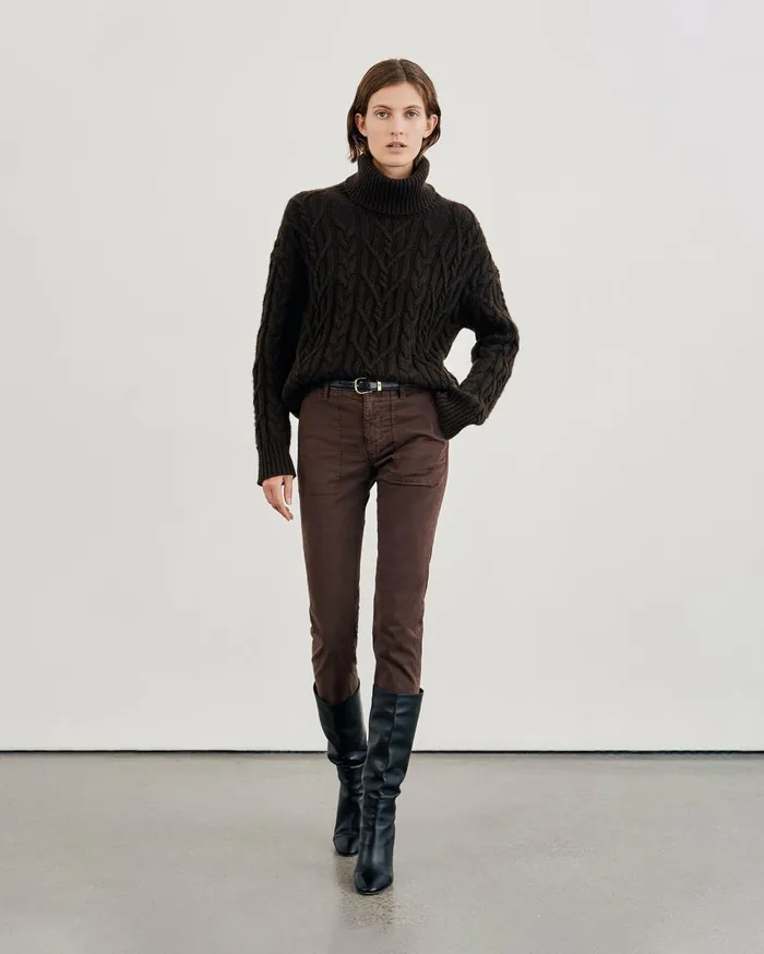 Nili Lotan JENNA PANT Stone Women Pants and Shorts