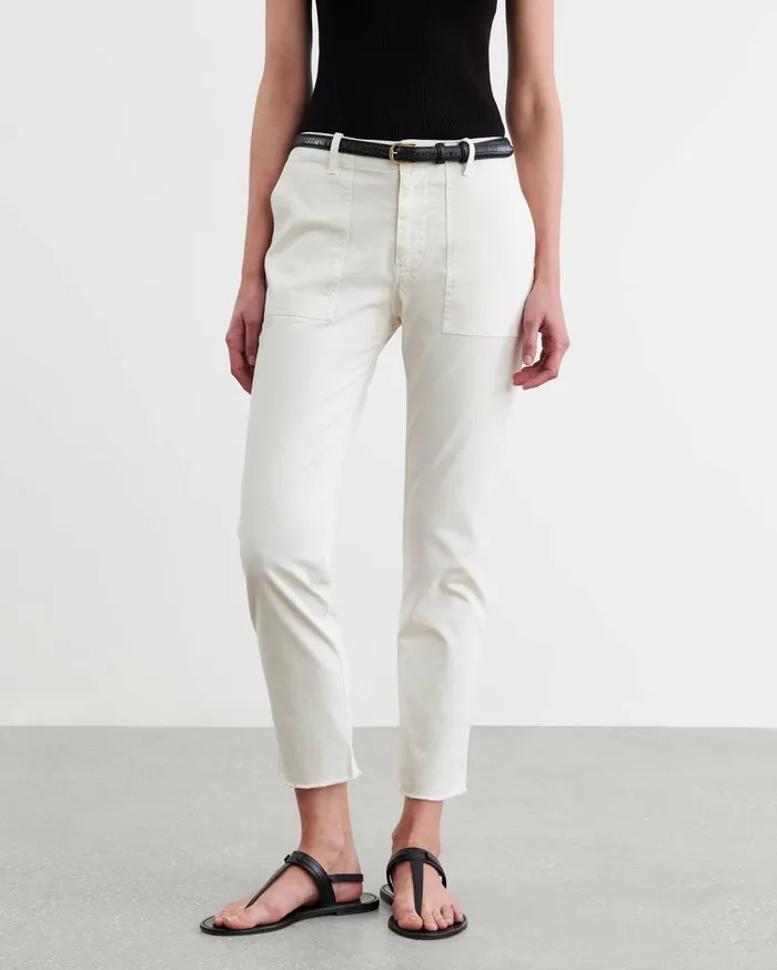 Nili Lotan JENNA PANT Stone Women Pants and Shorts