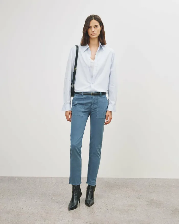 Nili Lotan JENNA PANT Stone Women Pants and Shorts