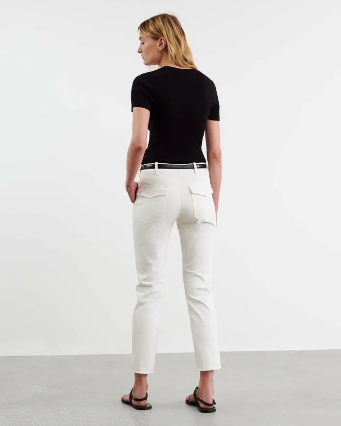 Nili Lotan JENNA PANT Stone Women Pants and Shorts